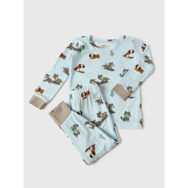 Angel Dear Boys’ Mush Puppies Lounge Wear Set