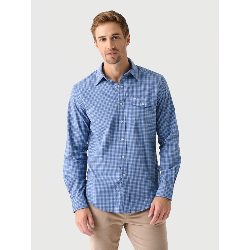 Criquet Men’s Performance Pearl Snap Shirt