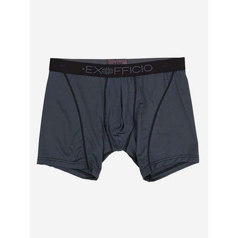 Exoffico Men’s Give-N-Go Sport Mesh 6 Inch Boxer Brief