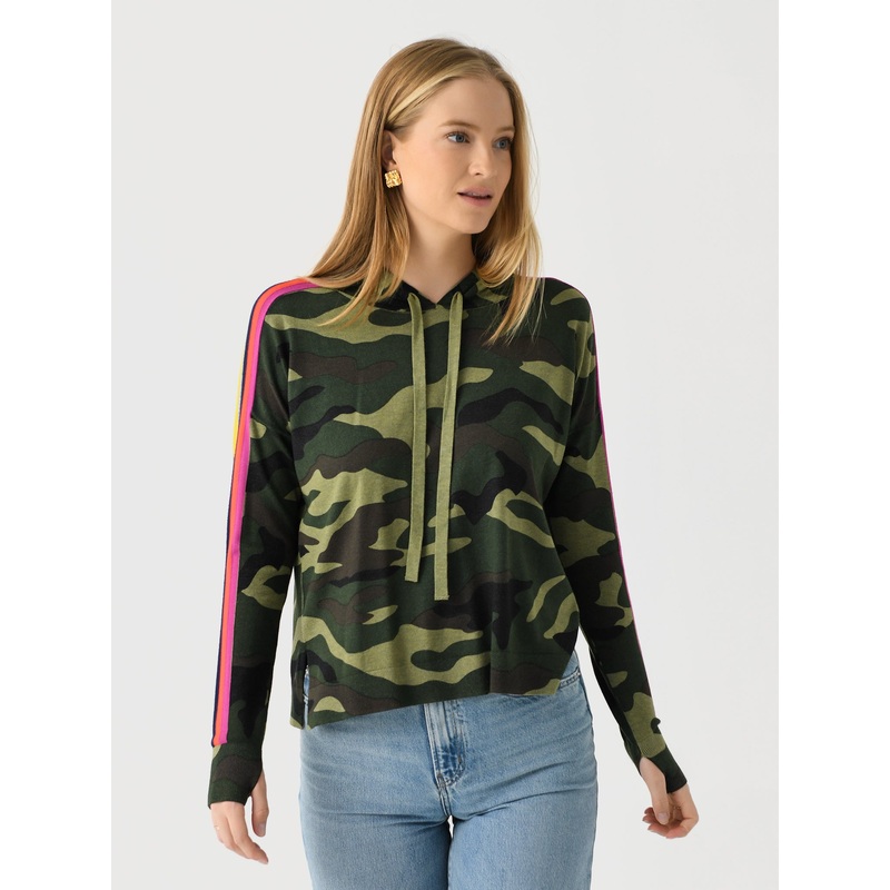 J Society Women’s Camo Hoodie|XS|S|M|L|XL|MILITARY