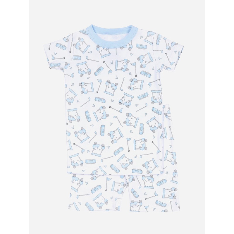 Magnolia Baby Boys’ Putting Around Short Pajama Set