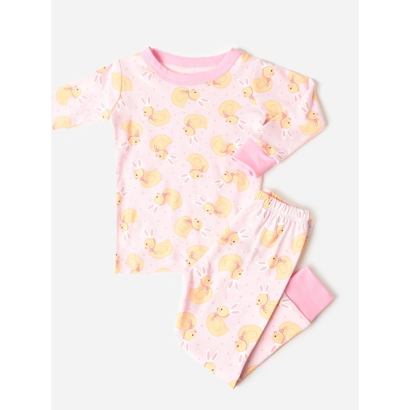Magnolia Baby Girls’ Bunny Ears Pajama Set