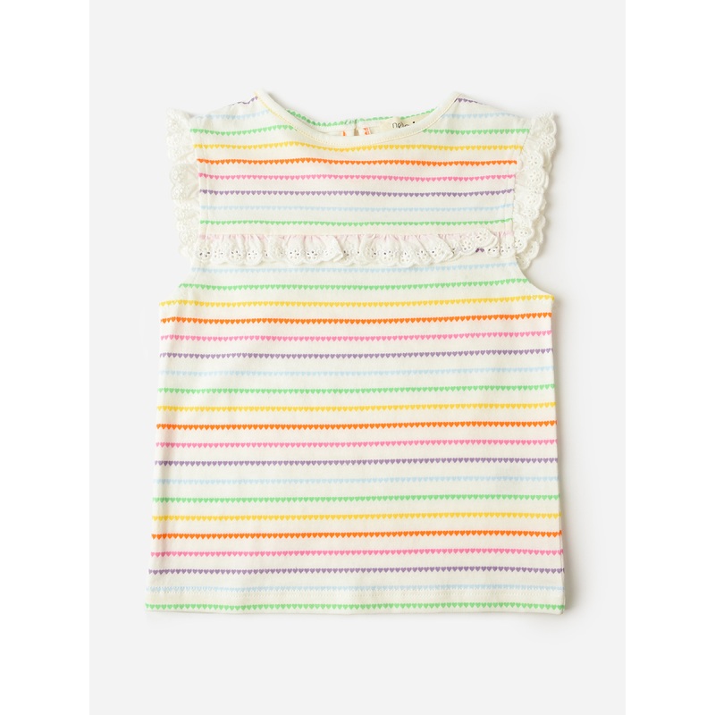 Nella June Girls’ Eyelet Lace Tank