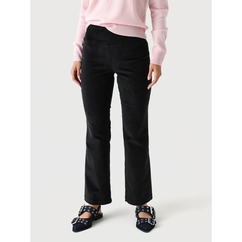 SPRWMN Women’s Corduroy Ankle Flare Pant