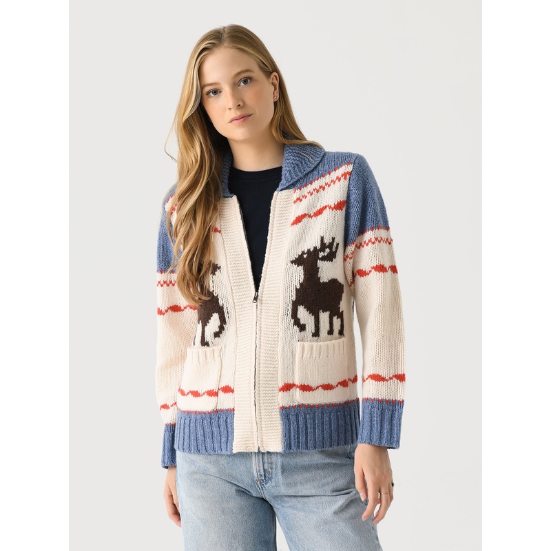 The Great Outdoors Women’s The Shawl Collar Full-Zip Sweater
