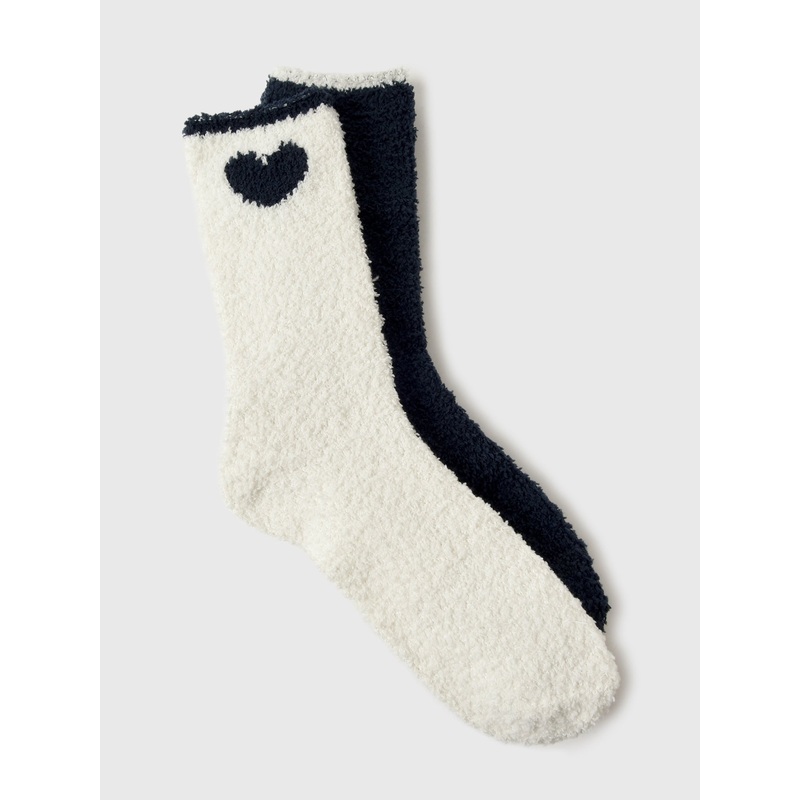 Z Supply Women’s Navy Heart Sock Set