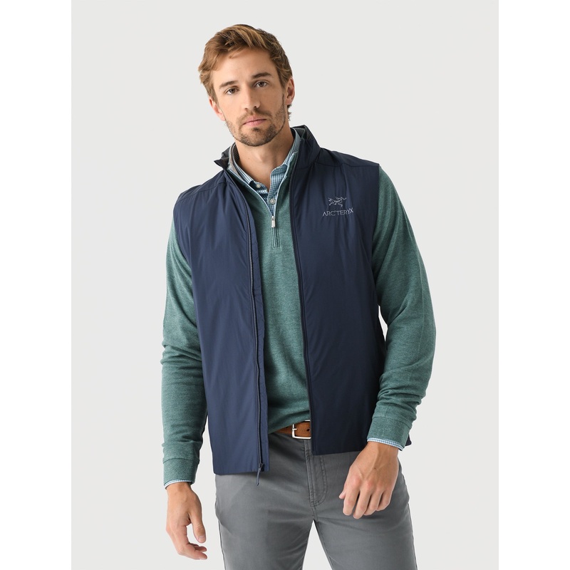 Arc`teryx Men’s Atom Vest|S|M|L|XL|XXL|BLACK SAPPHIRE|SMOKE BLUFF