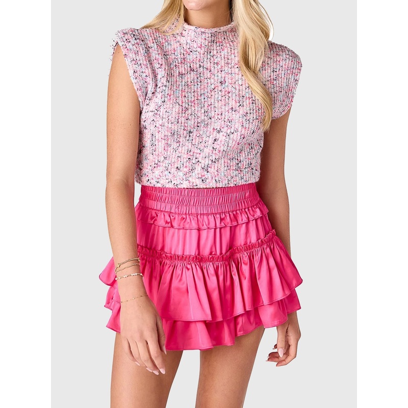 Cake For Dinner Girls’ Willow Satin Skirt