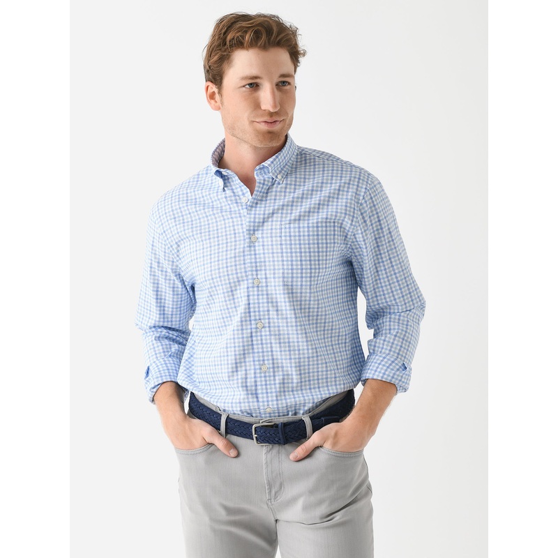 Johnnie-O Men’s Rylen Performance Button-Down Shirt