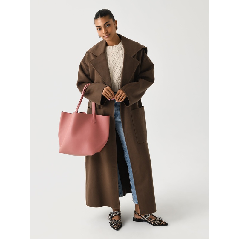 Nanushka Women’s Ruta Coat|XS|S|M|CHOCOLATE CHIP