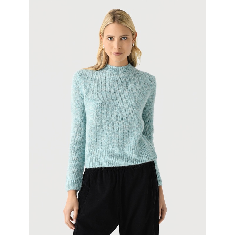 Vince Women’s Marled Crew Neck Sweater