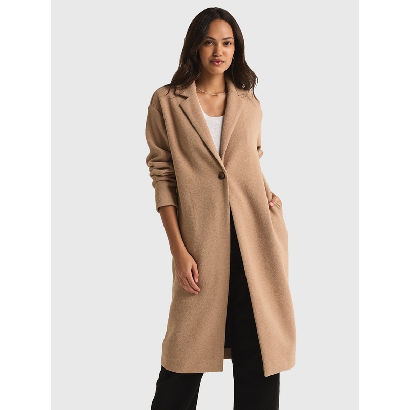 Z Supply Women’s Mason Coat|XS|S|M|L|CLASSIC CAMEL