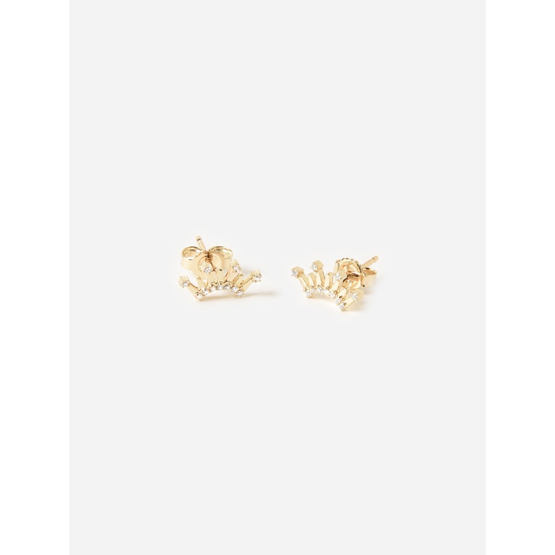 Adina Reyter Women’s Pav Crown Earrings