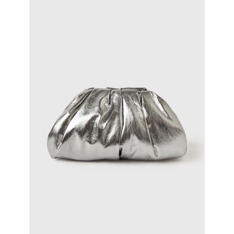ALC Milo Metallic Vegan Leather Clutch
