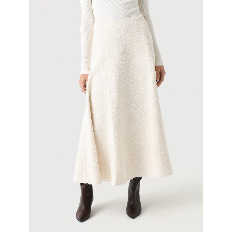 Anna Quan Women’s Clara Skirt|US0/AU4|US2/AU6|US4/AU8|US6/AU10|US8/AU12|US10/AU14|PORCELAIN