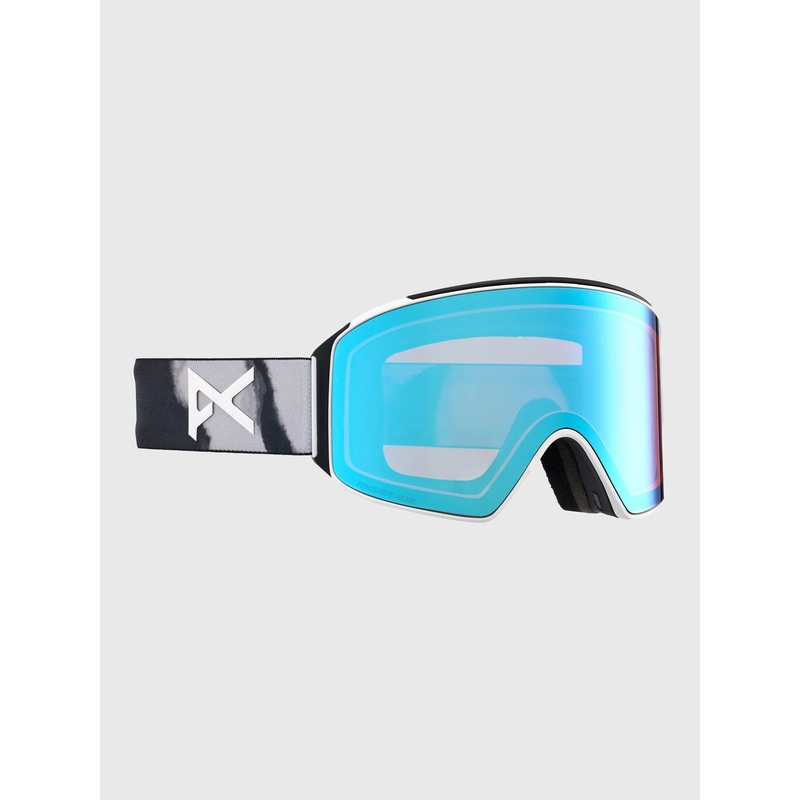 Anon M4 Cylindrical Goggles + Bonus Lens + MFI Face Mask – Low Bridge Fit