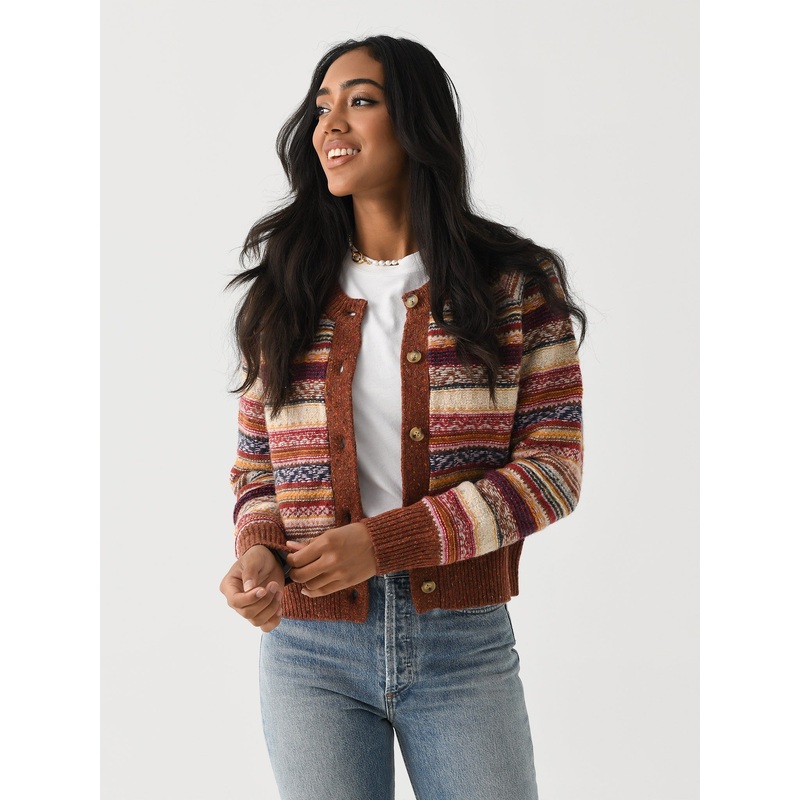 Faherty Brand Women’s Marley Fairisle Cardigan