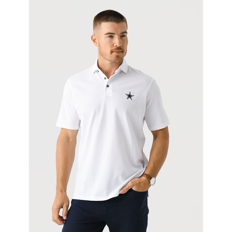 Greyson Men’s Dallas Cowboys Omaha Polo