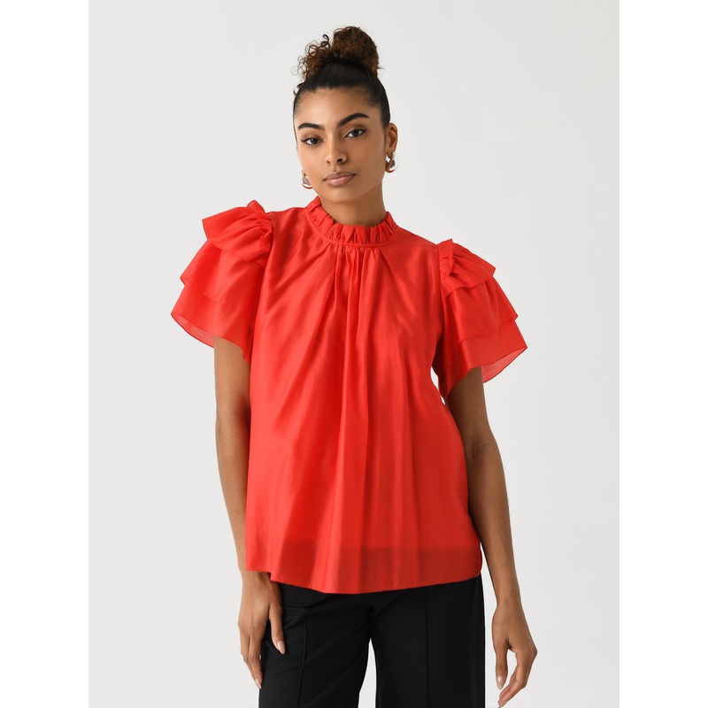 Hunter Bell Women’s Blair Top|XS|S|M|L|XL|RED ALERT