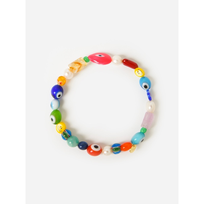 TAI Handmade Beaded Painted Pearl Bracelet