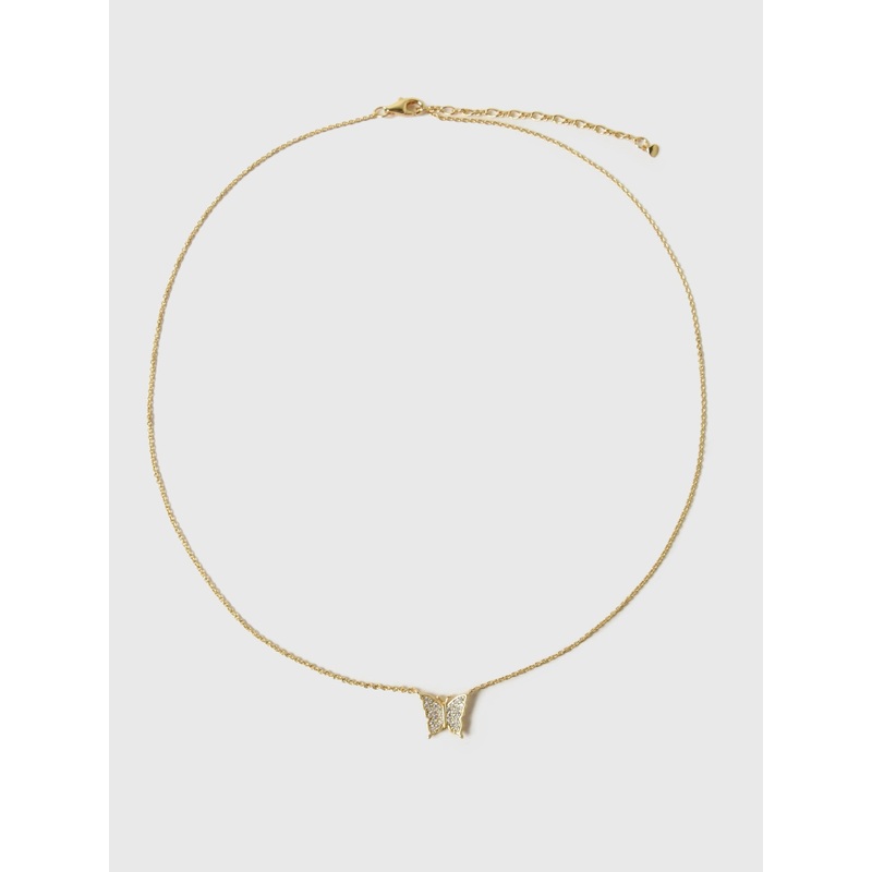 TAI Pav Butterfly Pendant Necklace