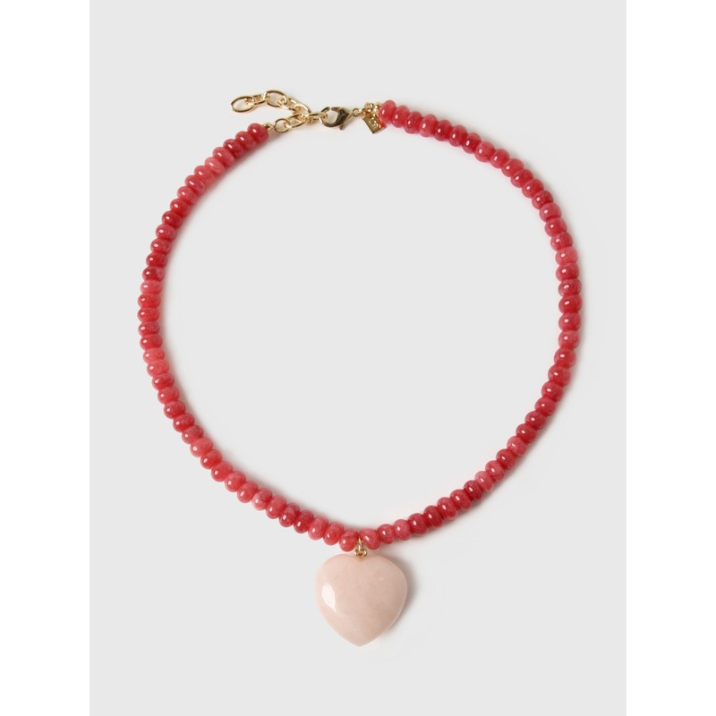 Crystal Haze Dua Necklace|O/S|PINK
