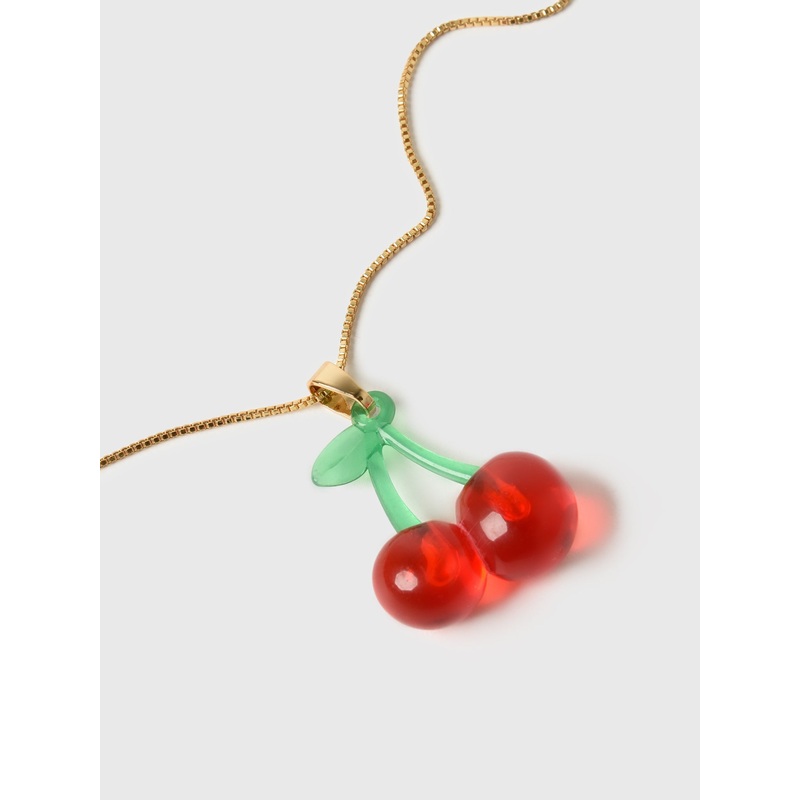 Crystal Haze Pop The Cherry Necklace