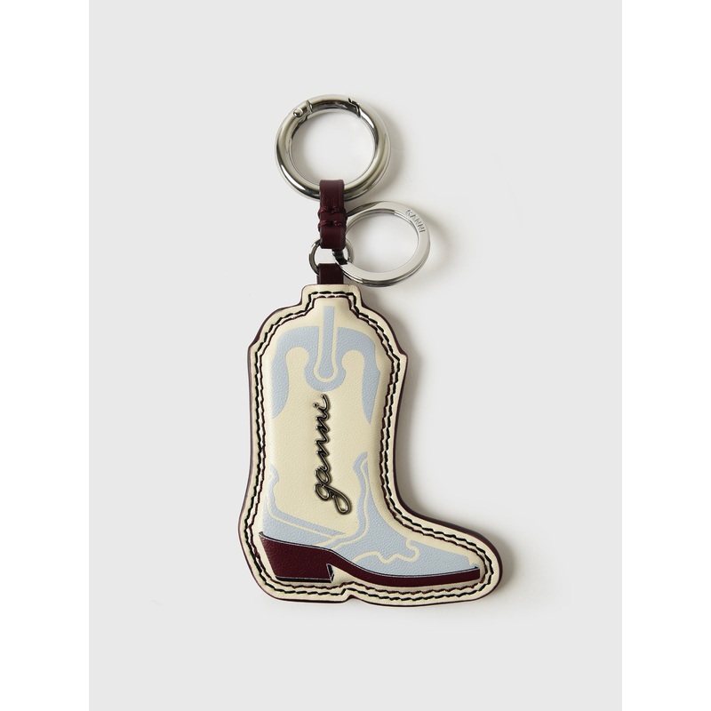 GANNI Western Boot Keyring|O/S|ICY BLUE