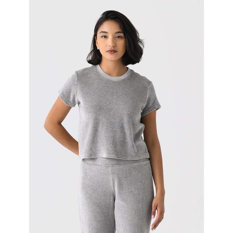 Perfect White Tee Women’s Clara Velour Tee