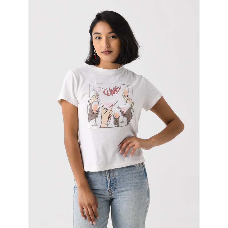 Re/Done Women’s Cheers Classic Tee