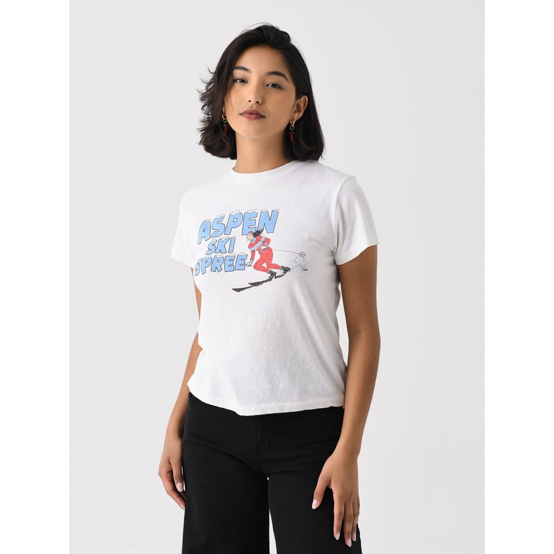 Re/Done Women’s Ski Spree Classic Tee