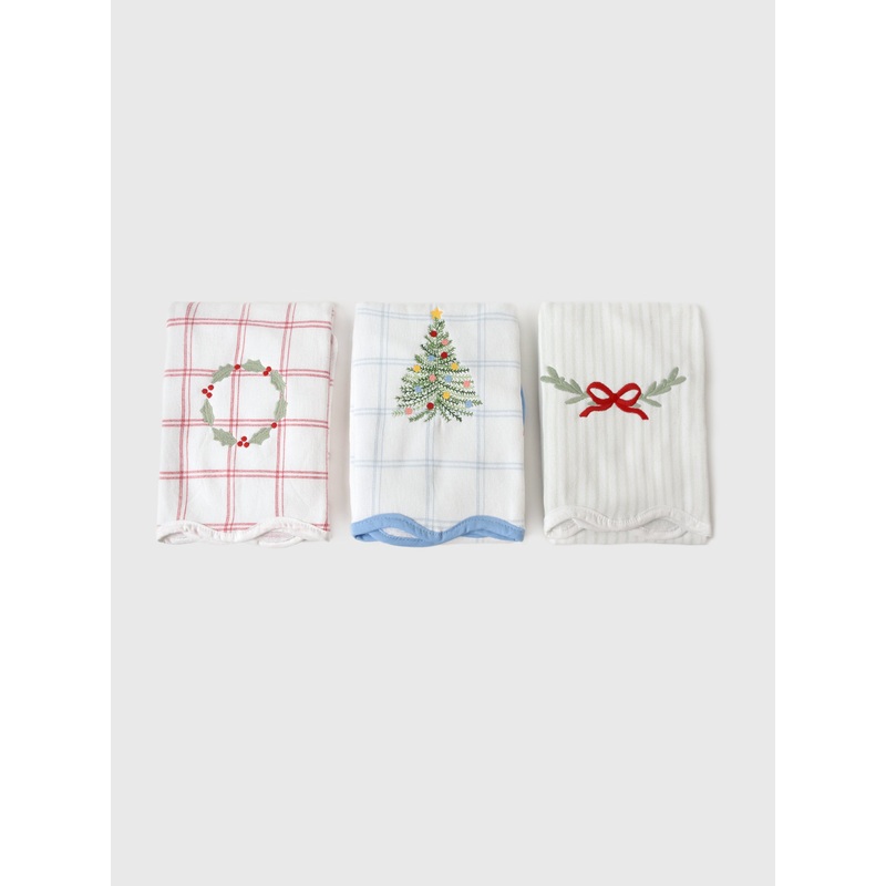 Weezie Holiday Kitchen Towel Trio
