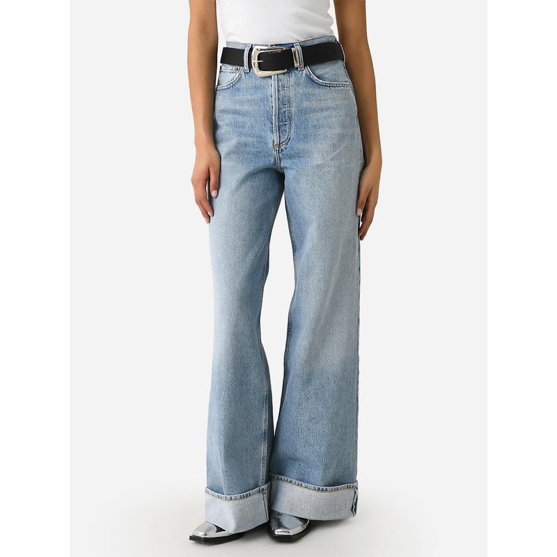Agolde Women’s Dame High Rise Wide Leg Jean