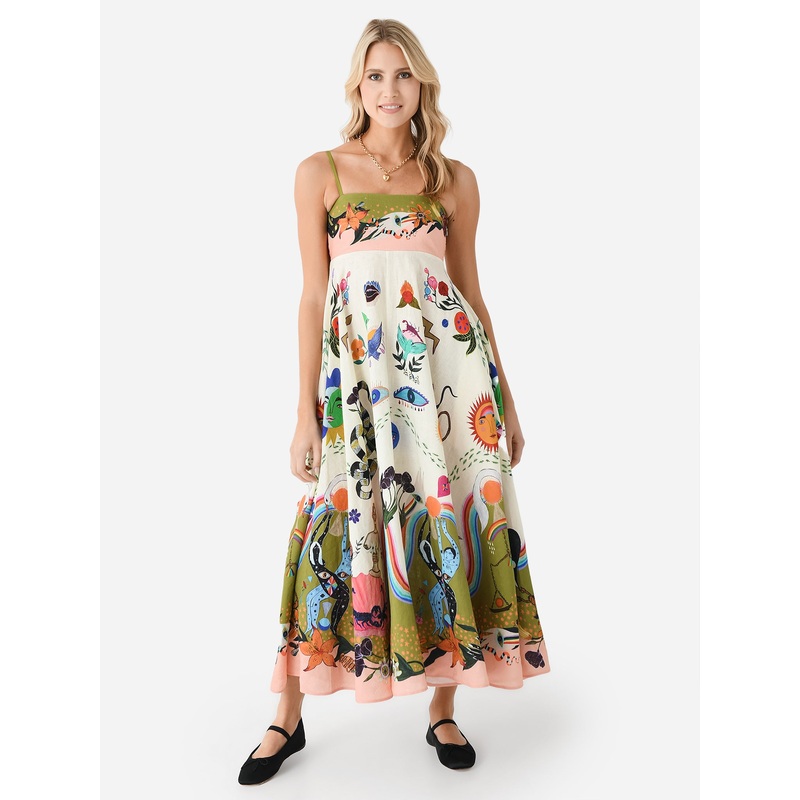 Alemais Women’s Evergreen Sundress