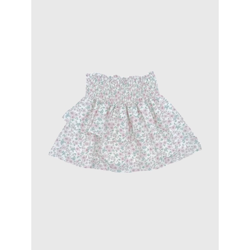 Be Elizabeth Girls’ Cherry Blossom Smocked Skirt