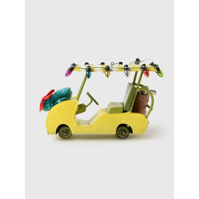 Cody Foster + Co Vintage Golf Cart Ornament