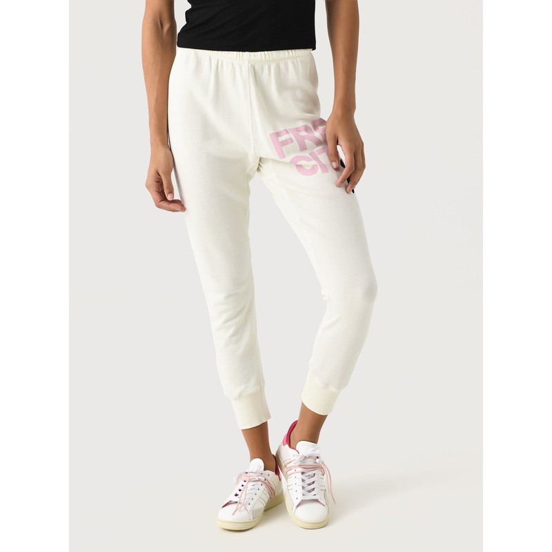 FREE CITY Women’s Large Logo 3/4 Sweatpant