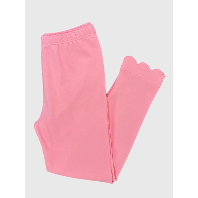 James + Lottie Girls’ Knit Scalloped Legging