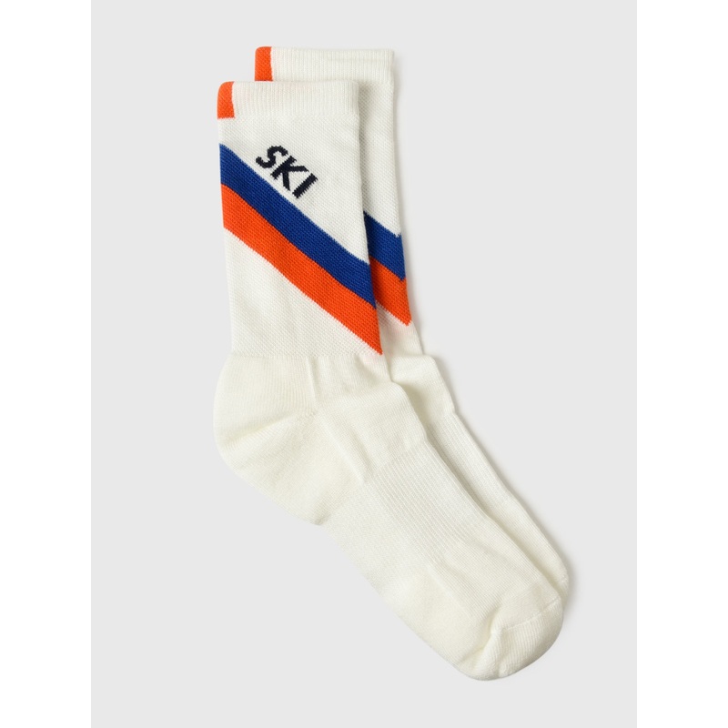 Kule Women’s The Diagonal Stripe Ski Socks