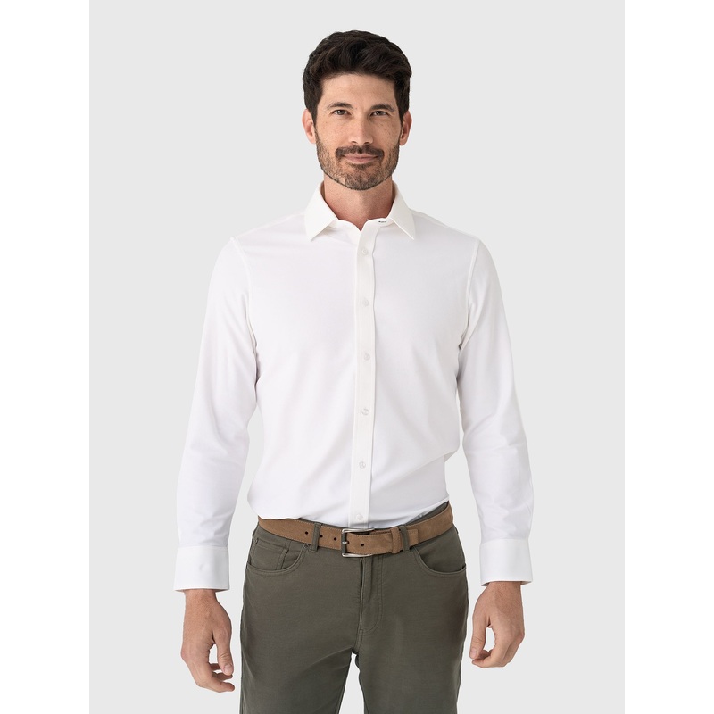 Mizzen+Main Men’s Trim Bateman Dress Shirt