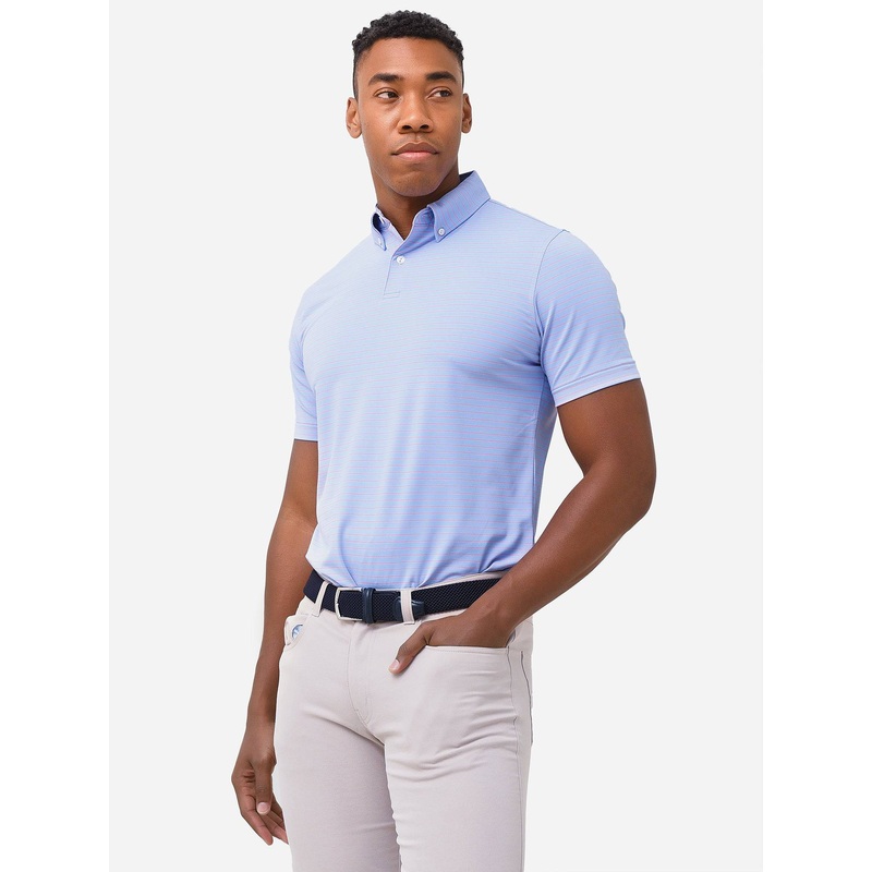 Peter Millar Crown Crafted Men’s Duet Performance Jersey Polo
