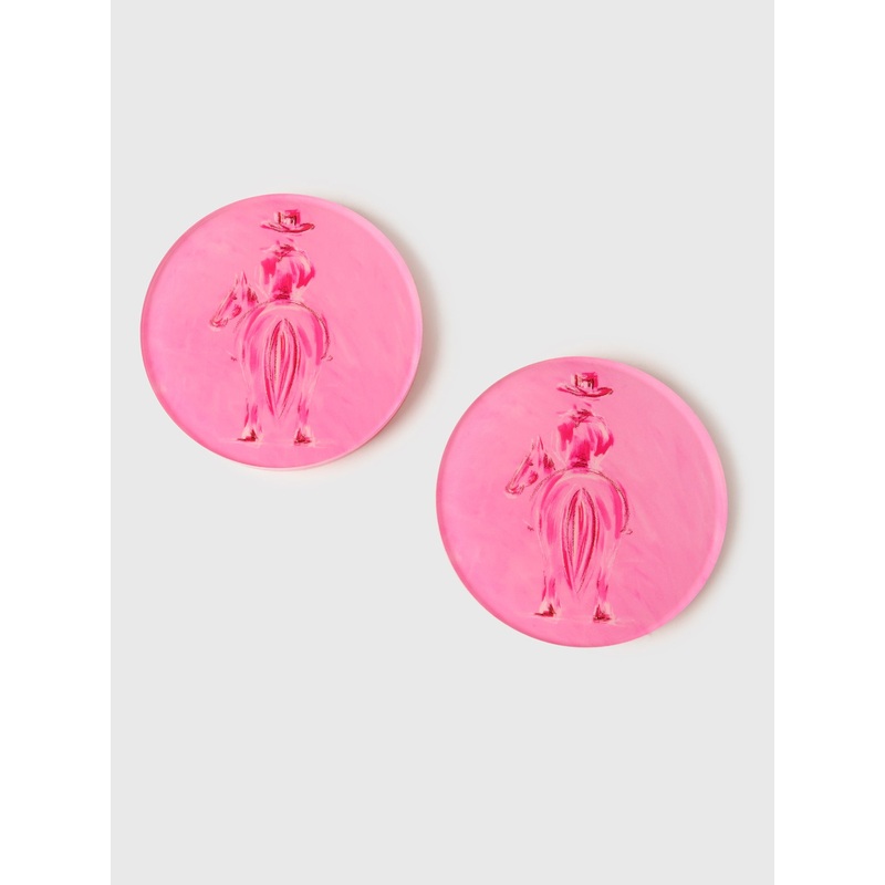 Tart By Taylor Mustang Sally Set of 2 Coasters