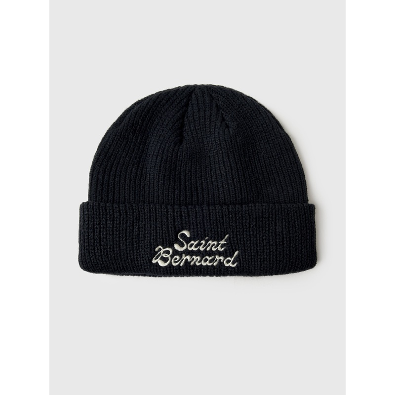 Wordmark Beanie|O/S|ECRU|NAVY