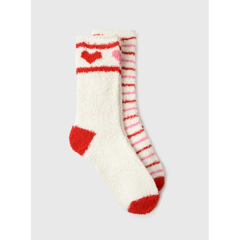 Z Supply Women’s Plush Stripe Sock Set