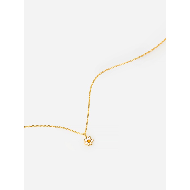 10 Deco Art Women’s Little Chamomile Flower Pendant Necklace