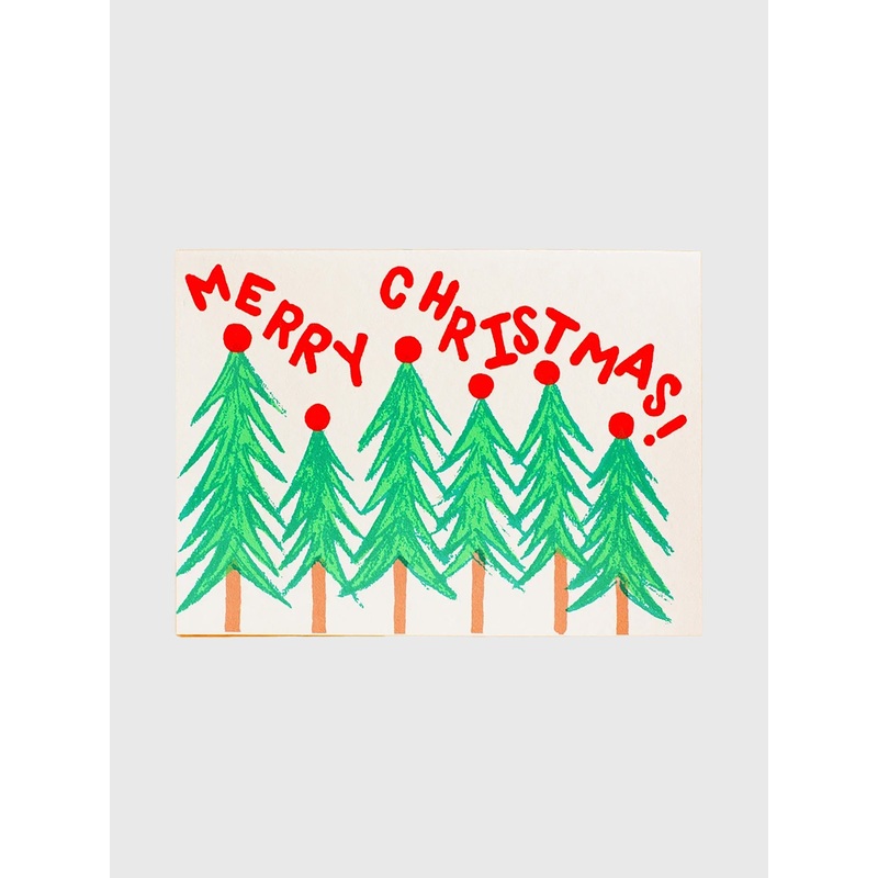 Alphabet Studios Christmas Trees Card