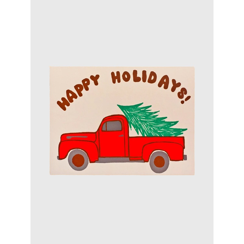 Alphabet Studios Holiday Truck Card