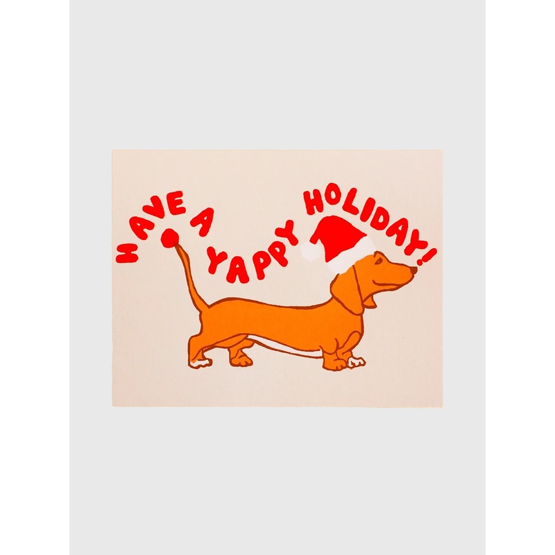 Alphabet Studios Yappy Holiday Card