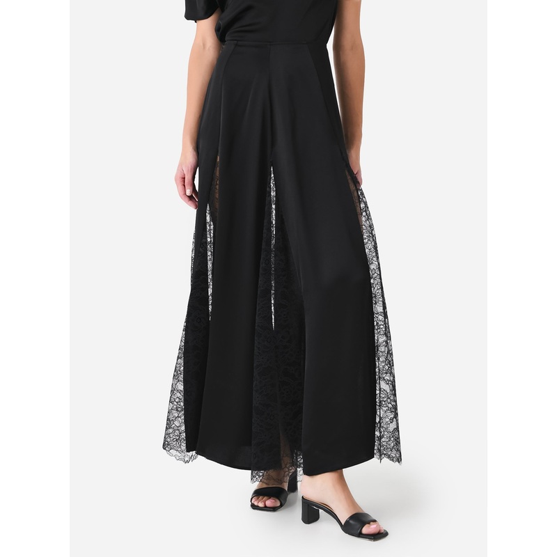 Anna Quan Women’s Nyla Skirt|US8/AU12|INK W/ BLACK LACE