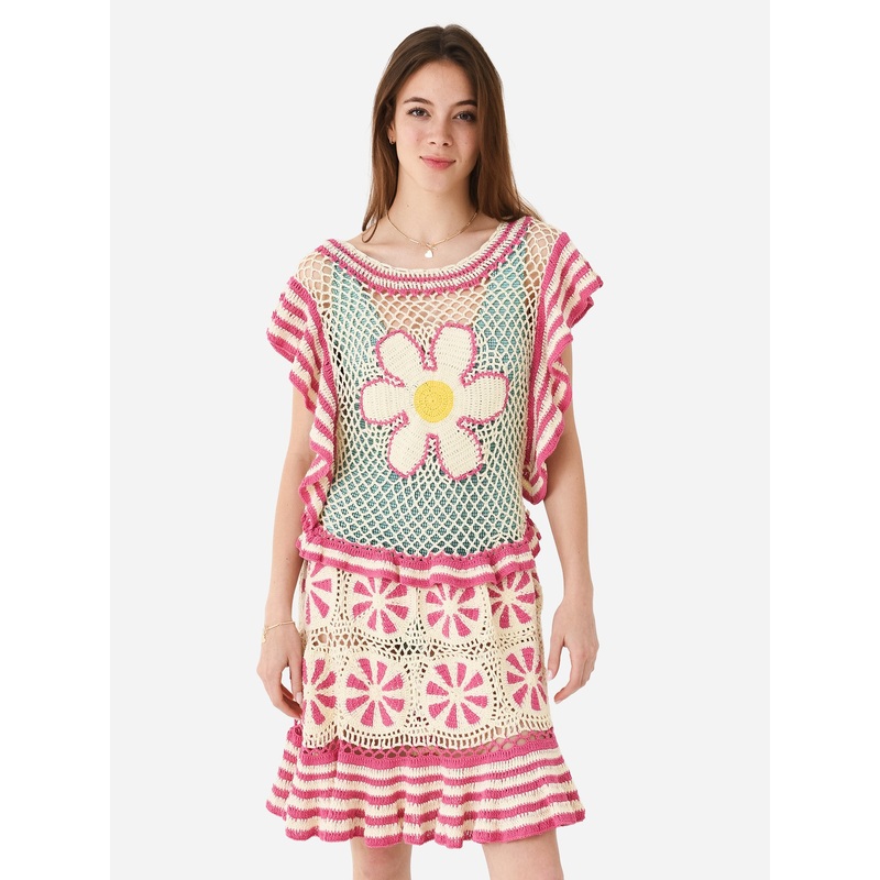 Celia B Women’s Pacific Dress|L|PINK